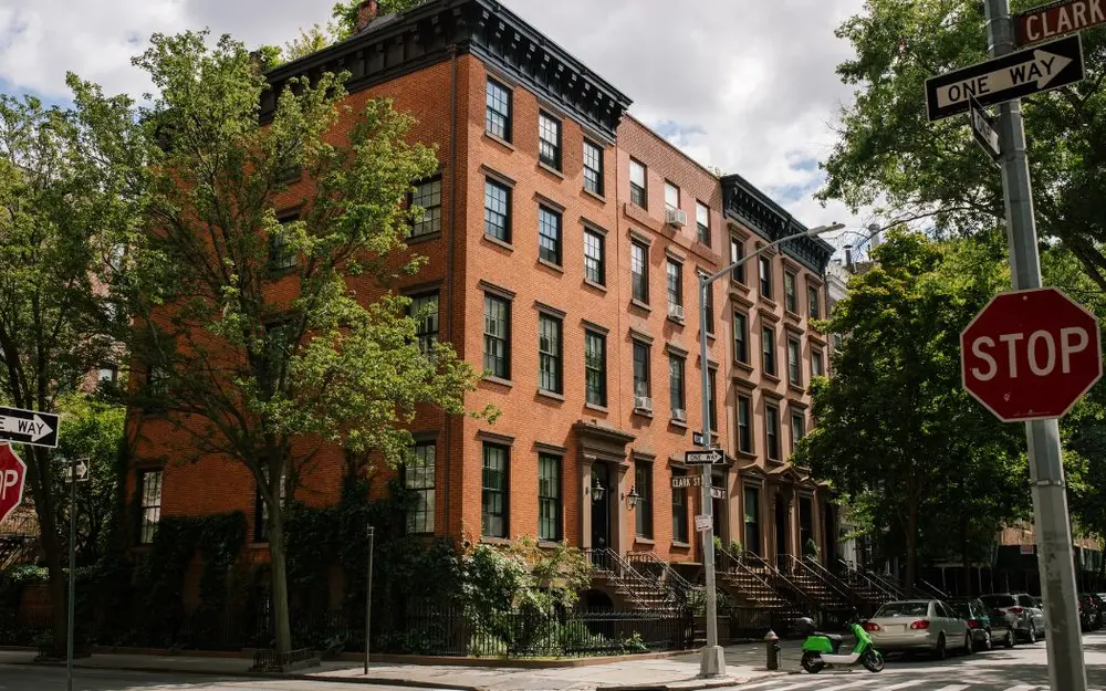 Industrial streetscape in Brooklyn